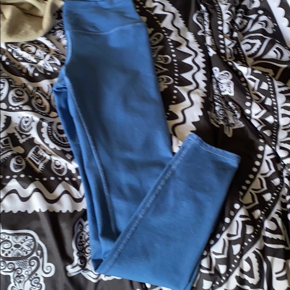 Blue Alo leggings - Picture 1 of 1
